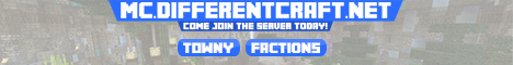 DifferentCraft - Towny / Faction Server